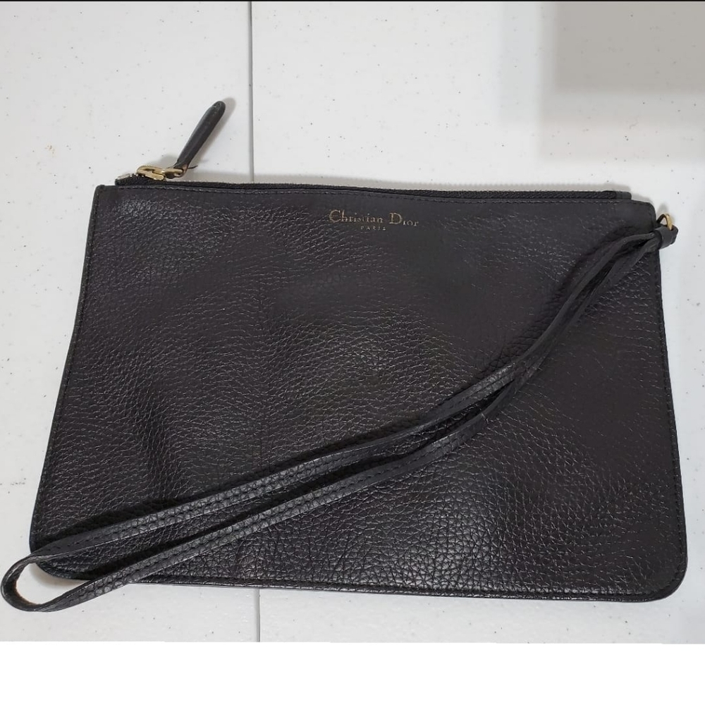 CHRISTIAN DIOR Bullcalf Diorissimo Pouch B… - Picture 8 of 9